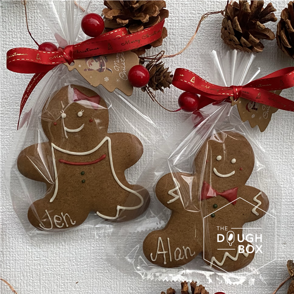 Customised Christmas Gingerbread Men Cookie 訂製薑餅人曲奇(低糖版)