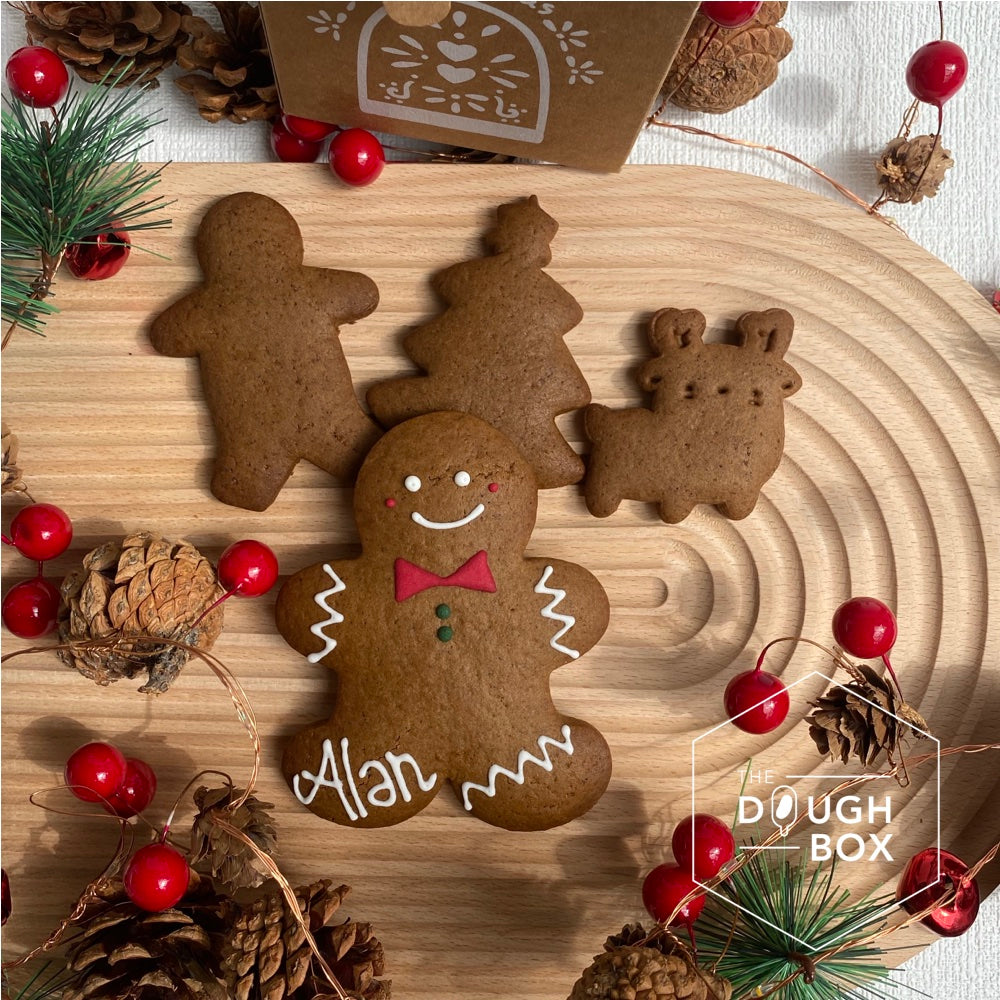 Christmas Edition: Christmas Gingerbread Men Cookie DIY Set