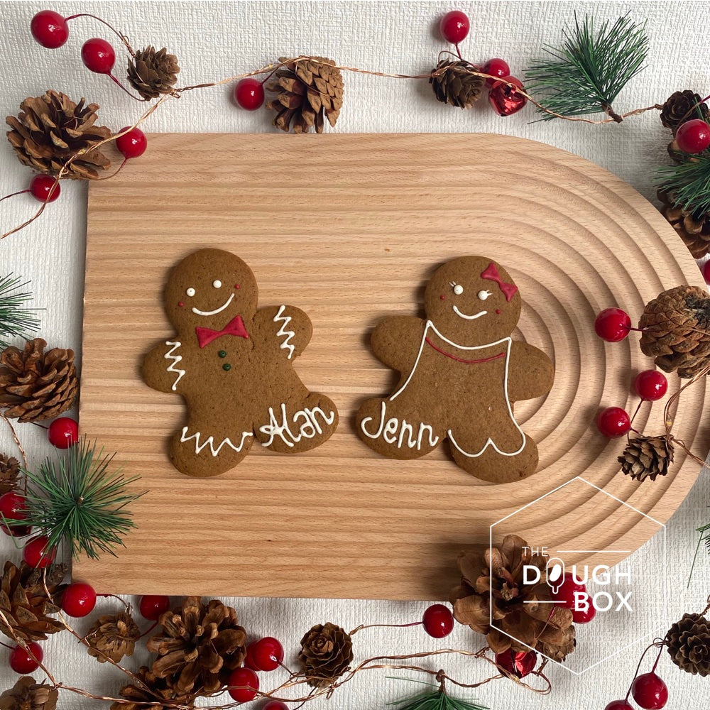 Customised Christmas Gingerbread Men Cookie 訂製薑餅人曲奇(低糖版)